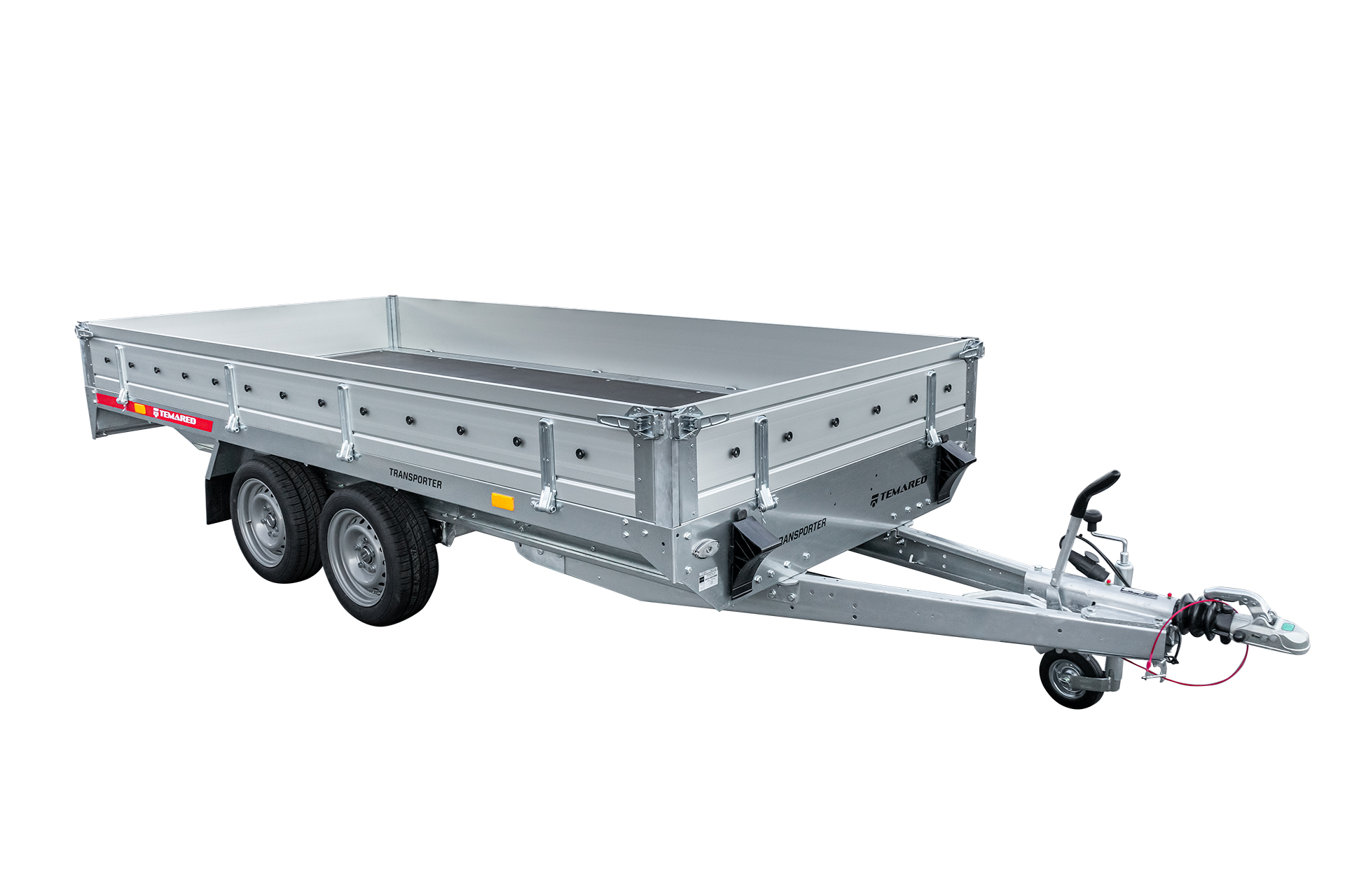 Przyczepa dwuosiowa Temared Transporter 3617/2 o DMC 2000kg