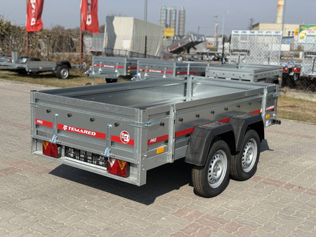 Przyczepa Temared Pro 2612/2 dwuosiowa o DMC 750kg