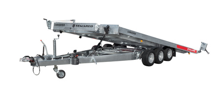 Laweta Temared Carkeeper 4820/3 trzyosiowa o DMC 3500kg uchylna