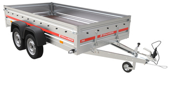 Przyczepa Temared Pro 3015/2 dwuosiowa o DMC 750kg