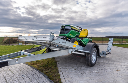 Przyczepa Temared Multitransporter 3016 do przewozu quadów i motocykli o DMC 750KG
