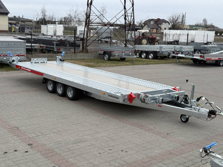 Laweta Carkeeper 5820/3 Temared trzyosiowa uchylna o DMC 3500kg