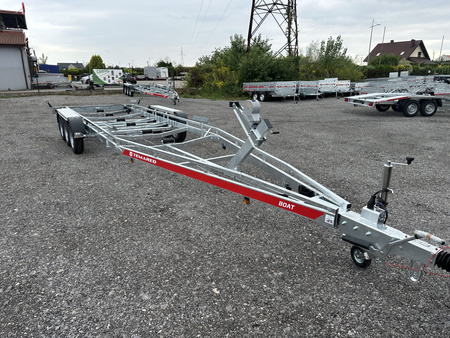 Przyczepa podłodziowa 925x253 TEMARED B35/3  DMC:3.5T POSZERZANA! ŁÓDŹ,JACHT