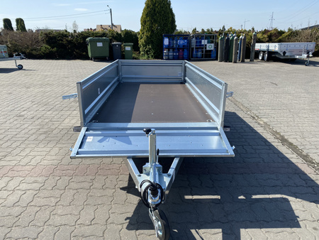 Przyczepa Temared Pro 2612/R resorowana o DMC 750kg