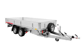 Przyczepa dwuosiowa kipprowana Temared Tipper 3617/2 z pompą elektryczną o DMC 3500 kg