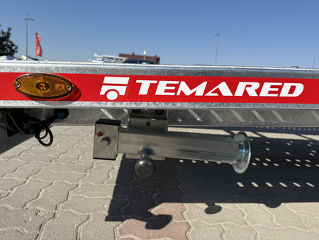 Laweta trzyosiowa TEMARED CAR 8521/3 S 3.5T z Lohrami aluminiowymi DMC 3500kg na 2 auta