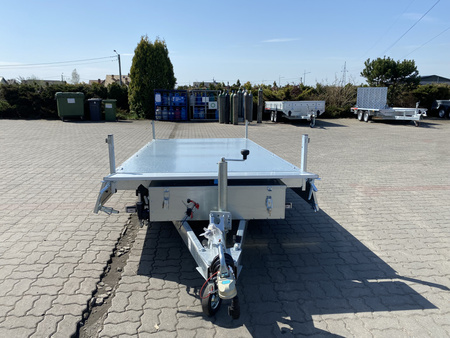 Przyczepa dwuosiowa kipprowana Temared Tipper 3015/2 z pompą elektryczną o DMC 2700 kg