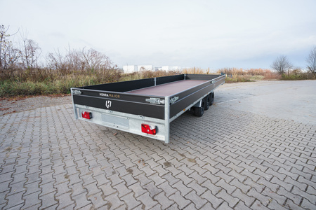 Laweta 3 osiowa Henra Platform Trailer (633x202) o DMC:3.5T PREMIUM
