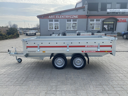 Przyczepa dwuosiowa Temared Transporter 3015/2 o DMC 750kg