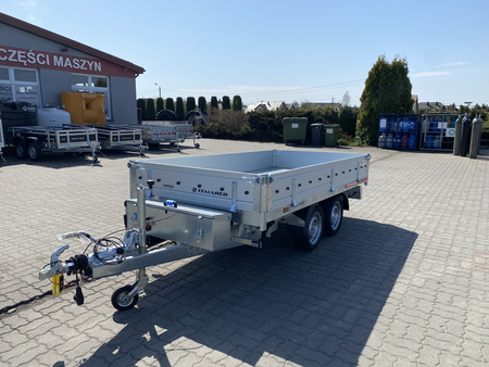 Przyczepa dwuosiowa kipprowana Temared Tipper 3015/2 z pompą elektryczną o DMC 2700 kg