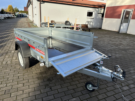 Przyczepa jednosiowa Temared Pro 2012 o DMC 750kg