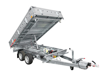 Przyczepa dwuosiowa kipprowana Temared Tipper 3217/3 z pompą elektryczną o DMC 3500 kg