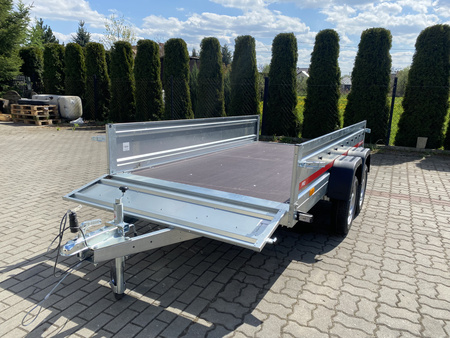 Przyczepa Temared Pro 2615/2 dwuosiowa o DMC 750kg