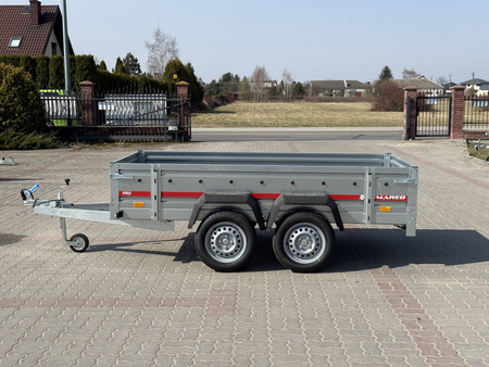 Przyczepa Temared Pro 2612/2 dwuosiowa o DMC 750kg