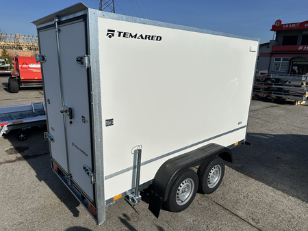 Kontener Furgon BOX 3015/2 Temared dwuosiowy hamowany o DMC 2000kg