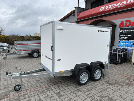 Kontener Furgon Box 2512/2 dwuosiowa o DMC 750KG
