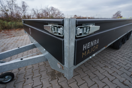 Laweta 3 osiowa Henra Platform Trailer (633x202) o DMC:3.5T PREMIUM