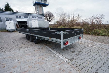 Laweta 3 osiowa Henra Platform Trailer (633x202) o DMC:3.5T PREMIUM