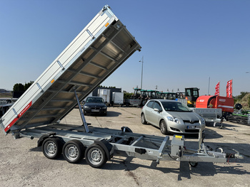 Przyczepa trzyosiowa kipprowana Temared Tipper 4020/3 z pompą elektryczną o DMC 3500 kg