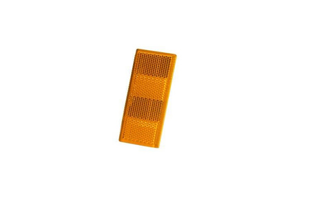 Lampa odblaskowa pomarańczowa do przyczep 90 x 40 mm