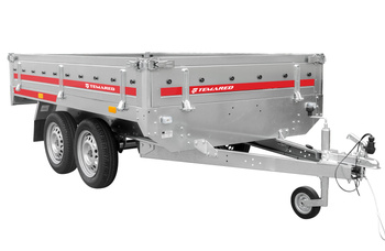 Przyczepa Temared Transporter 2515/2 dwuosiowa o DMC 750KG