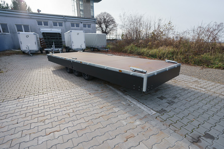 Laweta 3 osiowa Henra Platform Trailer (633x202) o DMC:3.5T PREMIUM
