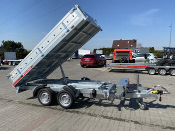 Przyczepa dwuosiowa kipprowana Temared Tipper 3015/2 z pompą elektryczną o DMC 2700 kg