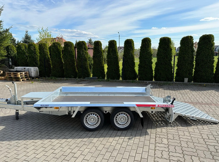 Przyczepa do przewozu sprzętu budowlanego Temared Builder 3015 o DMC 3000kg