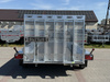 Przyczepa do przewozu sprzętu budowlanego Temared Builder 4018/3 o DMC 3500kg