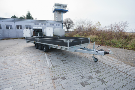 Laweta 3 osiowa Henra Platform Trailer (633x202) o DMC:3.5T PREMIUM