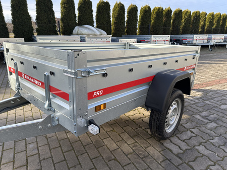 Przyczepa jednosiowa Temared Pro 2012 o DMC 750kg