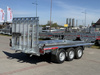 Przyczepa do przewozu sprzętu budowlanego Temared Builder 4018/3 o DMC 3500kg