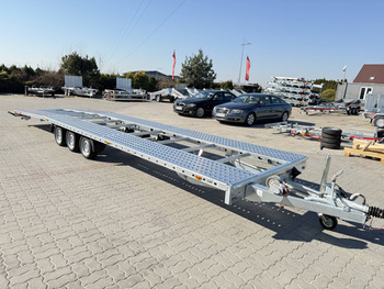 Laweta trzyosiowa TEMARED CAR 8521/3 S 3.5T z Lohrami aluminiowymi DMC 3500kg na 2 auta