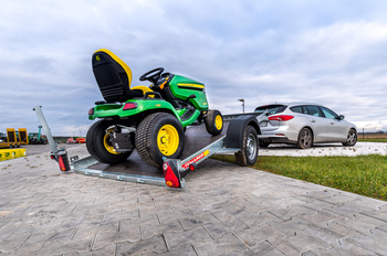 Przyczepa Temared Multitransporter 3016 do przewozu quadów i motocykli o DMC 750KG
