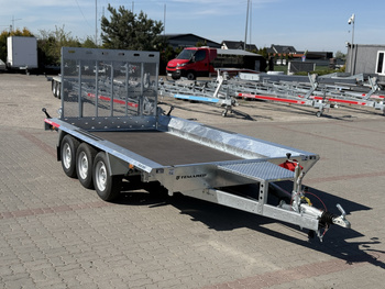 Przyczepa do przewozu sprzętu budowlanego Temared Builder 4018/3 o DMC 3500kg